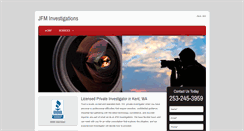 Desktop Screenshot of kentdetective.com