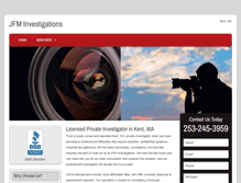 Tablet Screenshot of kentdetective.com